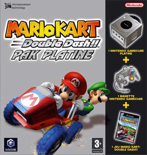 Nintendo Pack GameCube Platine Mario Kart Double Dash État correct N/A reconditionné disponible sur Fnac