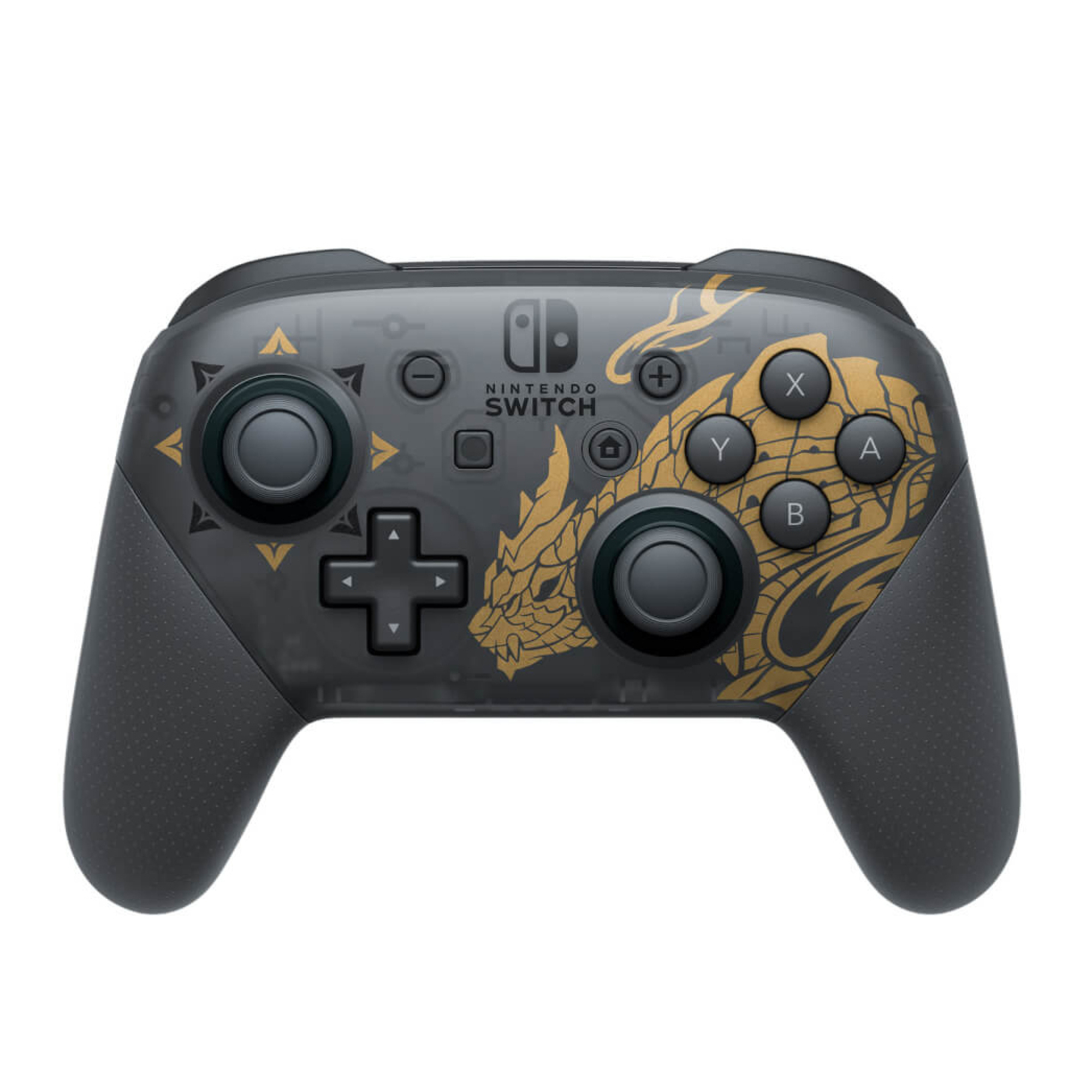Nintendo Pro Controller Monster Hunter Rise Edition Noir, Or Bluetooth Manette de jeu Analogique/Numérique Nintendo Switch - Excellent état Parfait état Nintendo reconditionné disponible sur Pixmania