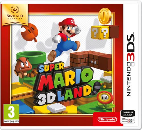 Nintendo Super Mario 3D Land, 3DS Standard Italien Nintendo 3DS État correct reconditionné disponible sur Fnac