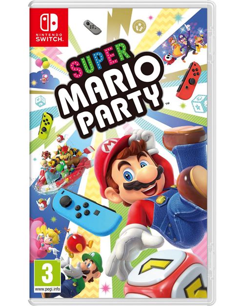 Nintendo Super Mario Party, Switch Standard Italien Nintendo Switch État correct reconditionné disponible sur Fnac