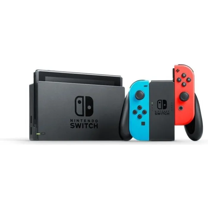 NINTENDO Switch 2017 32 Go bleu et rouge - Reconditionné - Etat correct Reconditionné - 202,99 € NINTENDO Switch 2017 32 Go bleu et rouge - Reconditionné - Etat correct Reconditionné Nintendo reconditionné disponible sur Cdiscount Seconde Vie