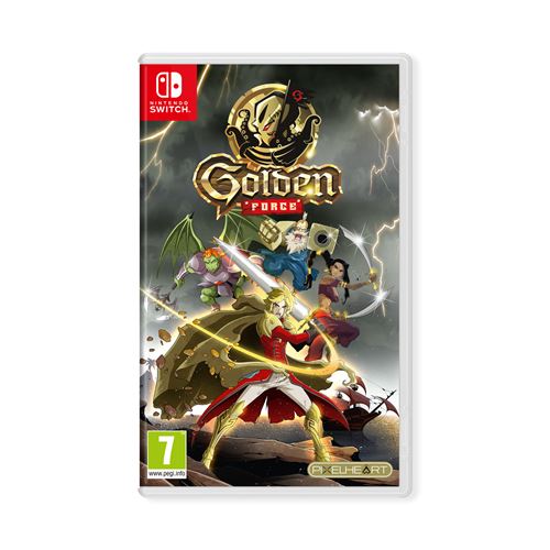 Nintendo Switch Golden Force Limited Edition État correct reconditionné disponible sur Fnac