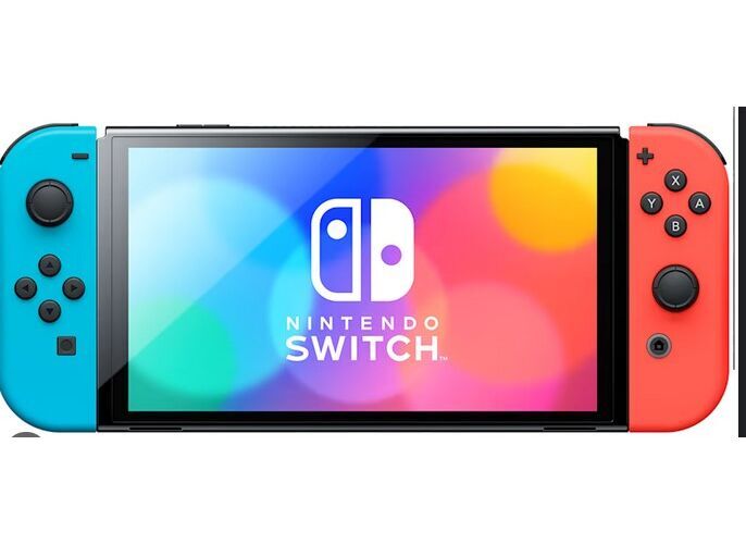 Nintendo Switch OLED 2021 Noir/Rouge/Bleu Parfait état Nintendo reconditionné disponible sur Refurbed