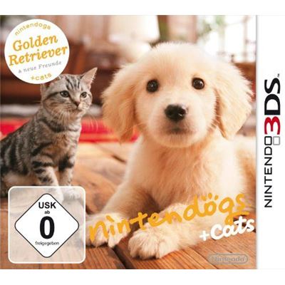 Nintendogs cats Golden Retriever ses nouveaux amis Nintendo 3DS État correct - 27,15 € Nintendogs cats Golden Retriever ses nouveaux amis Nintendo 3DS État correct reconditionné disponible sur Fnac