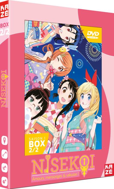 Nisekoi Saison 1 Partie 2 sur 2 DVD État correct - 55,81 € Nisekoi Saison 1 Partie 2 sur 2 DVD État correct reconditionné disponible sur Fnac