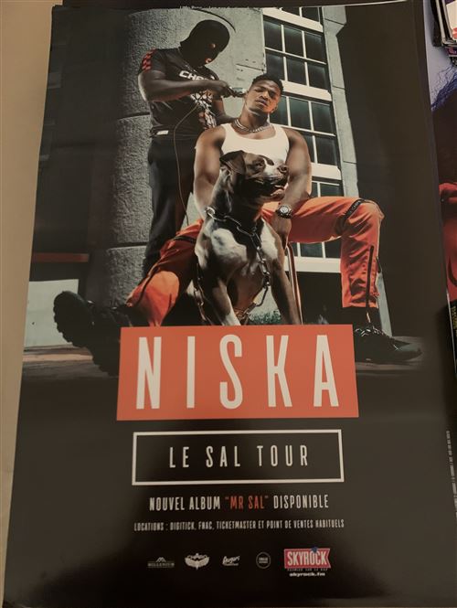 NISKA - Le Sal Tour - 40x60cm - Affiche État correct N/A reconditionné disponible sur Fnac
