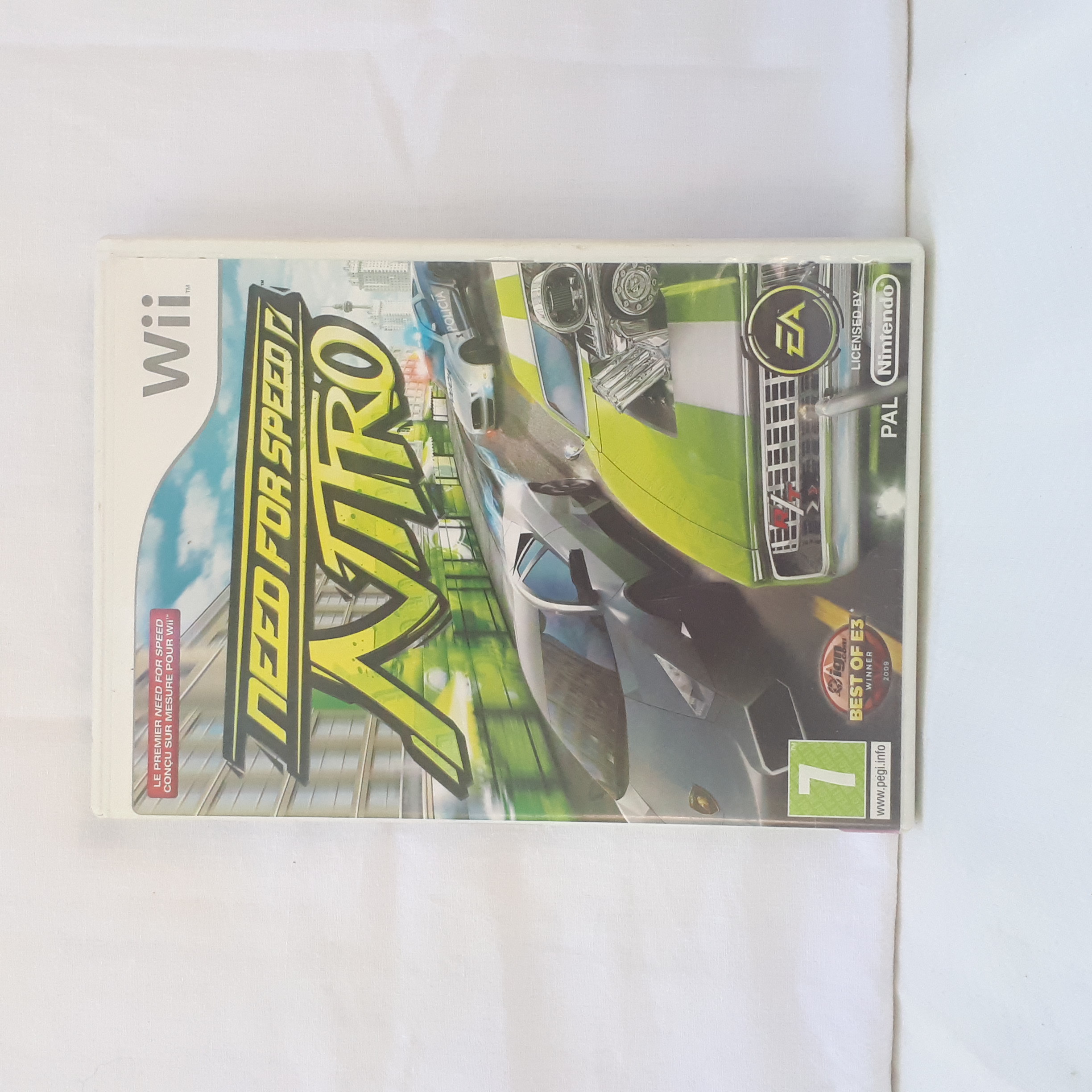 Nitro, Need for speed, jeu vidéo Wii Nintendo, Best of E 3 Bon état - 12,00 € Nitro, Need for speed, jeu vidéo Wii Nintendo, Best of E 3 Bon état reconditionné disponible sur Label Emmaüs