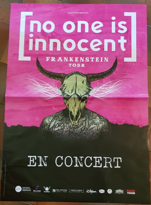 No One Is Innocent - Frankenstein Tour - AFFICHE État correct reconditionné disponible sur Fnac