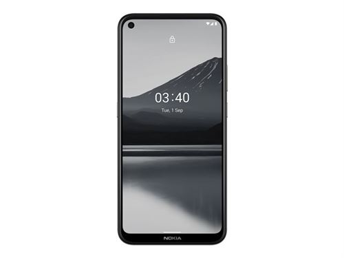 Nokia 3.4 - Android One - 4G smartphone - double SIM - RAM 3 Go / Mémoire interne 64 Go - microSD slot - 6.39" - 3 x caméras arrière 13 MP, 5 MP, 2 MP - front camera 8 MP - Charbon État correct N/A reconditionné disponible sur Fnac