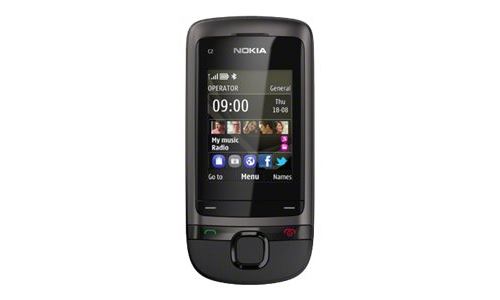 Nokia C2-05 - Téléphone de service - RAM 16 Mo - microSD slot - Écran LCD - 320 x 240 pixels - rear camera 0,3 MP - gris dynamique État correct Nokia reconditionné disponible sur Fnac