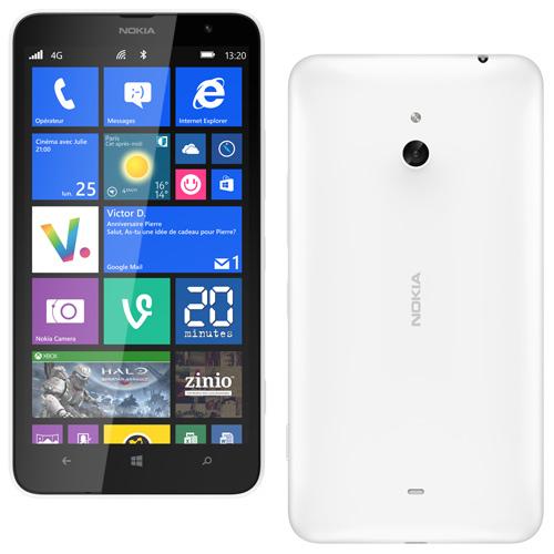 Nokia Lumia 1320, Blanc État correct Nokia reconditionné disponible sur Fnac