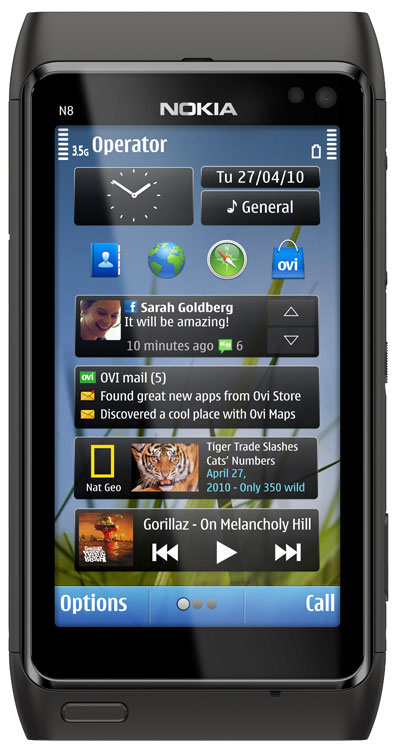 Nokia N8-00 État correct - 219,52 € Nokia N8-00 État correct Nokia reconditionné disponible sur Fnac