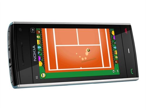 Nokia X6-00 - 3G smartphone / Mémoire interne 8 Go - Écran LCD - 3.2" - 640 x 360 pixels - rear camera 5 MP - noir État correct Nokia reconditionné disponible sur Fnac