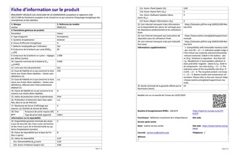 Note 70T 4/256 Dore Très bon état Realme reconditionné disponible sur Darty