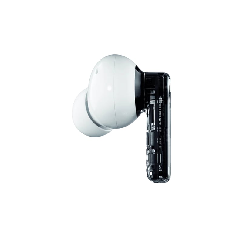Nothing Ear Casque True Wireless Stereo (TWS) Ecouteurs Appels/Musique USB Type-C Bluetooth Transparent, Blanc - Très bon état Très bon état N/A reconditionné photo 2 | Dero