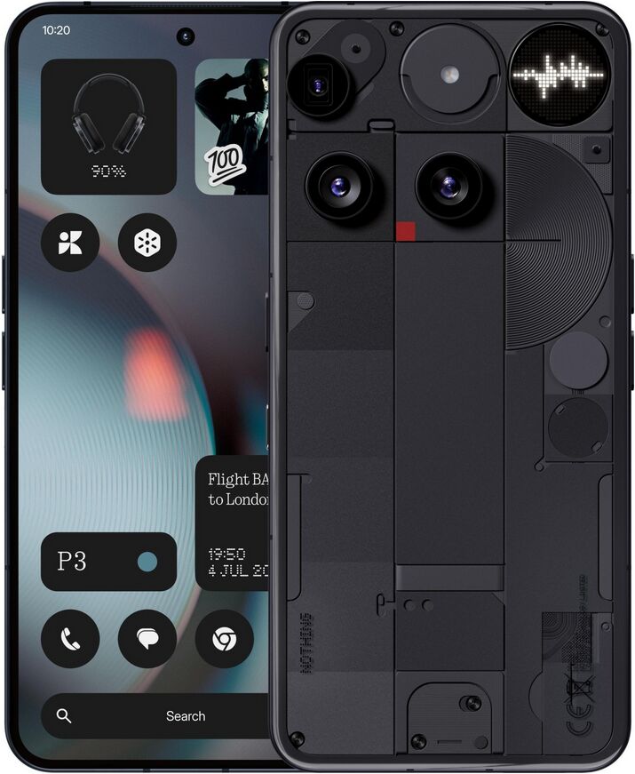 Nothing phone (3) 16 GB 512 GB noir Parfait état N/A reconditionné disponible sur Refurbed