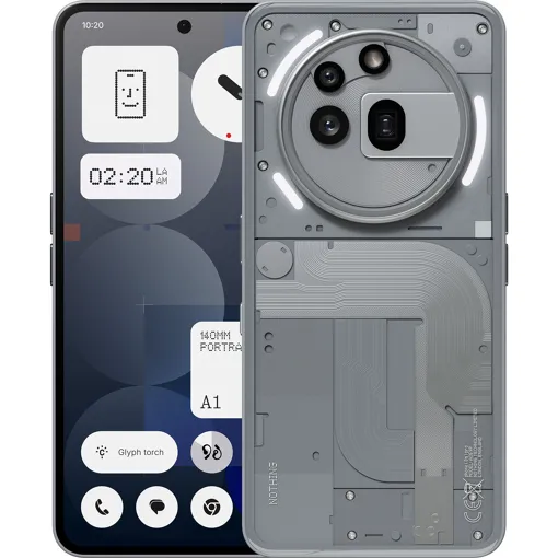 Nothing Phone (3a) Pro 12 Go / 256 Go Gris Bon état reconditionné disponible sur Rakuten