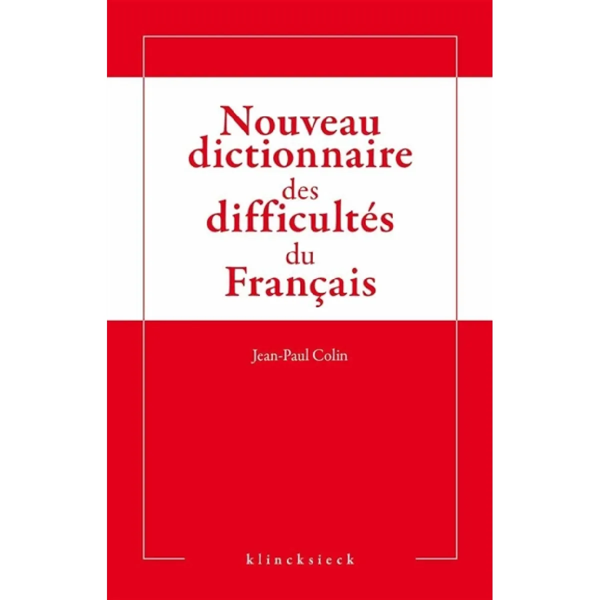 Acheter Nouveau dictionnaire des difficultés du français État correct - 16,26 € Nouveau dictionnaire des difficultés du français État correct N/A (Il ne s'agit pas d'une marque reconditionné disponible sur Rue du Commerce Seconde Vie