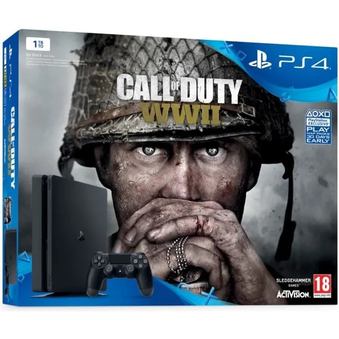 Nouvelle PS4 Slim 1 To + Call of Duty : World War II refurbished - 199,00 € Nouvelle PS4 Slim 1 To + Call of Duty : World War II refurbished reconditionné disponible sur Cdiscount Seconde Vie