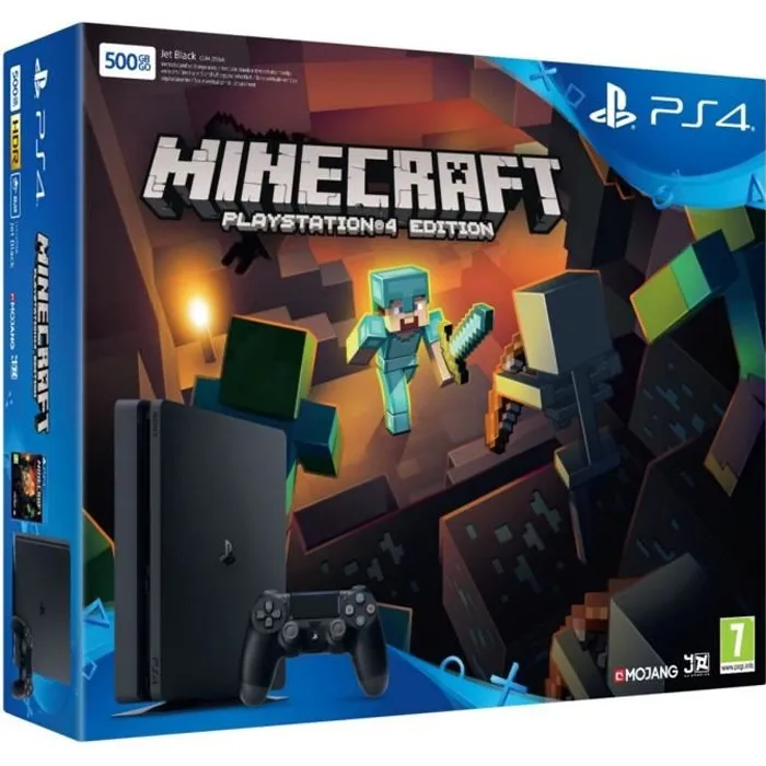Acheter Nouvelle PS4 Slim 500 Go Minecraft (Voucher) refurbished - 229,00 € Nouvelle PS4 Slim 500 Go Minecraft (Voucher) refurbished reconditionné disponible sur Cdiscount Seconde Vie