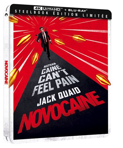Acheter Novocaine Édition Limitée SteelBook® Blu-ray 4K Ultra HD État correct - 15,75 € Novocaine Édition Limitée SteelBook® Blu-ray 4K Ultra HD État correct reconditionné disponible sur Fnac