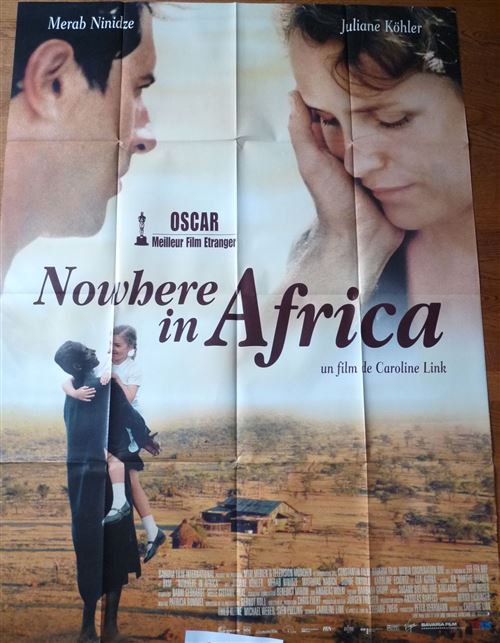 Nowhere in Africa - Merab Ninidze, Juliane Köhler - 116x158cm - Affiche de cinéma originale pliée État correct N/A reconditionné disponible sur Fnac