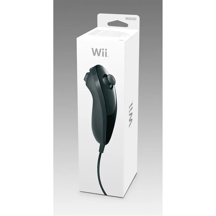 NUNCHUK NOIRE OFFICIEL / Wii refurbished reconditionné disponible sur Cdiscount Seconde Vie