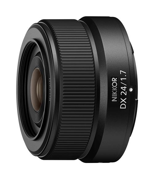 Objectif à Focale fixe Nikon Nikkor Z DX 24 mm f/1,7 Noir État correct Nikon reconditionné disponible sur Fnac