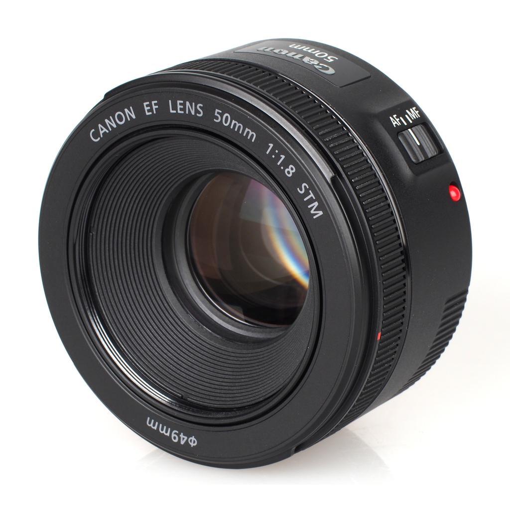Objectif Canon 50mm f/1.8 STM Lens EF 50mm f/1.8 Reconditionné Canon reconditionné disponible sur Backmarket