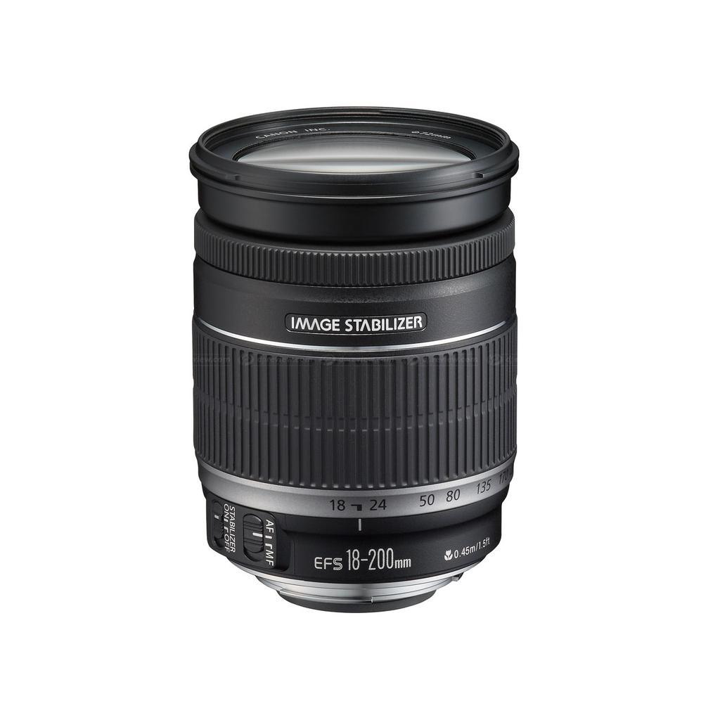 Objectif Canon IS Canon EF-S 18-200mm f/3.5-5.6 Reconditionné Canon reconditionné disponible sur Backmarket