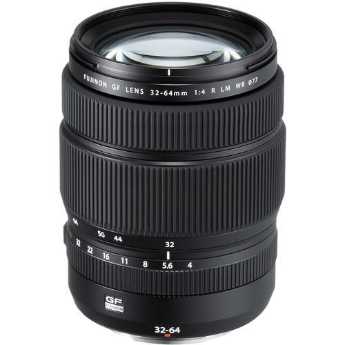 Objectif Fujifilm GF 32-64mm f/4 R LM WR G 32-64mm f/4 Reconditionné Fujifilm reconditionné disponible sur Backmarket