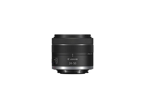 Objectif hybride Canon RF 24-50mm f/4.5-6.3 IS STM noir État correct Canon reconditionné disponible sur Fnac