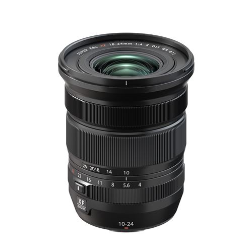 Objectif Hybride Fujifilm XF 10-24mm f/4 R OIS WR Noir État correct Fujifilm reconditionné disponible sur Fnac