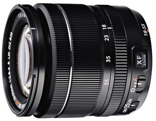 Objectif hybride Fujifilm XF 18-55mm f/2.8-4 R LM OIS noir État correct Fujifilm reconditionné disponible sur Fnac