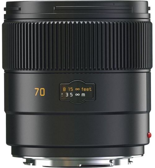 Objectif Hybride Leica Summarit S 70mm f/2,5 ASPH Noir État correct Leica reconditionné disponible sur Fnac