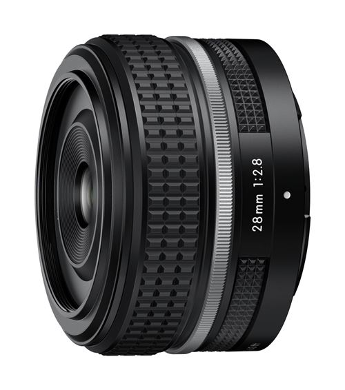 Objectif hybride Nikon Z 28mm f/2,8 Spécial Edition noir État correct Nikon reconditionné disponible sur Fnac