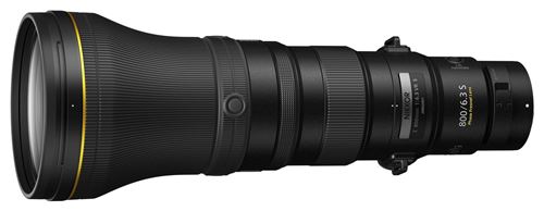 Objectif hybride Nikon Z 800mm f/6.3 VR S noir État correct Nikon reconditionné disponible sur Fnac
