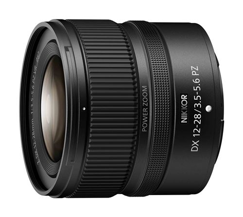 Objectif hybride Nikon Z DX 12-28mm f/3,5-5,6 PZ VR État correct Nikon reconditionné disponible sur Fnac