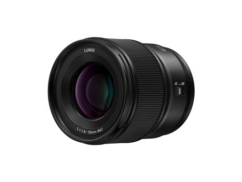 Objectif hybride Panasonic Lumix S 50mm f/1.8 Noir État correct Panasonic reconditionné disponible sur Fnac
