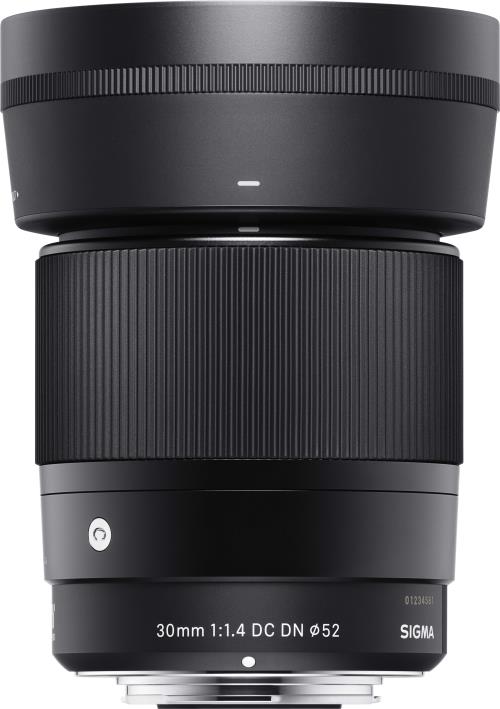 Objectif hybride Sigma 30mm f/1.4 DC DN Contemporary Noir pour Sony E État correct Sigma reconditionné disponible sur Fnac