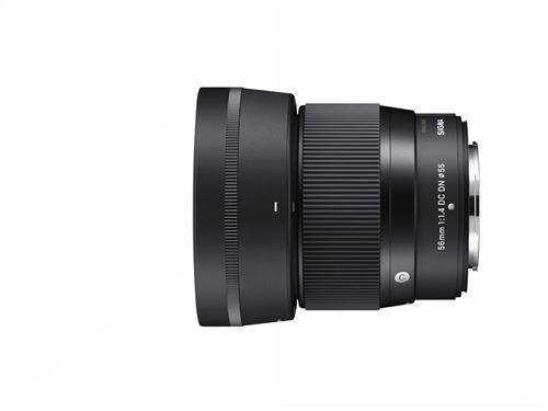 Objectif hybride Sigma 56mm f/1.4 DC DN Contemporary noir pour Fuji X État correct Sigma reconditionné disponible sur Fnac
