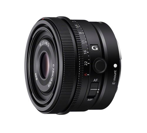 Objectif hybride Sony FE 40mm f/2,5 G Noir État correct Sony reconditionné disponible sur Fnac