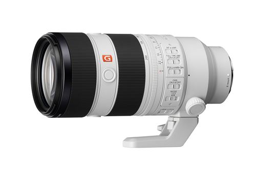 Objectif hybride Sony FE 70-200mm f/2.8 GM II blanc État correct Sony reconditionné disponible sur Fnac