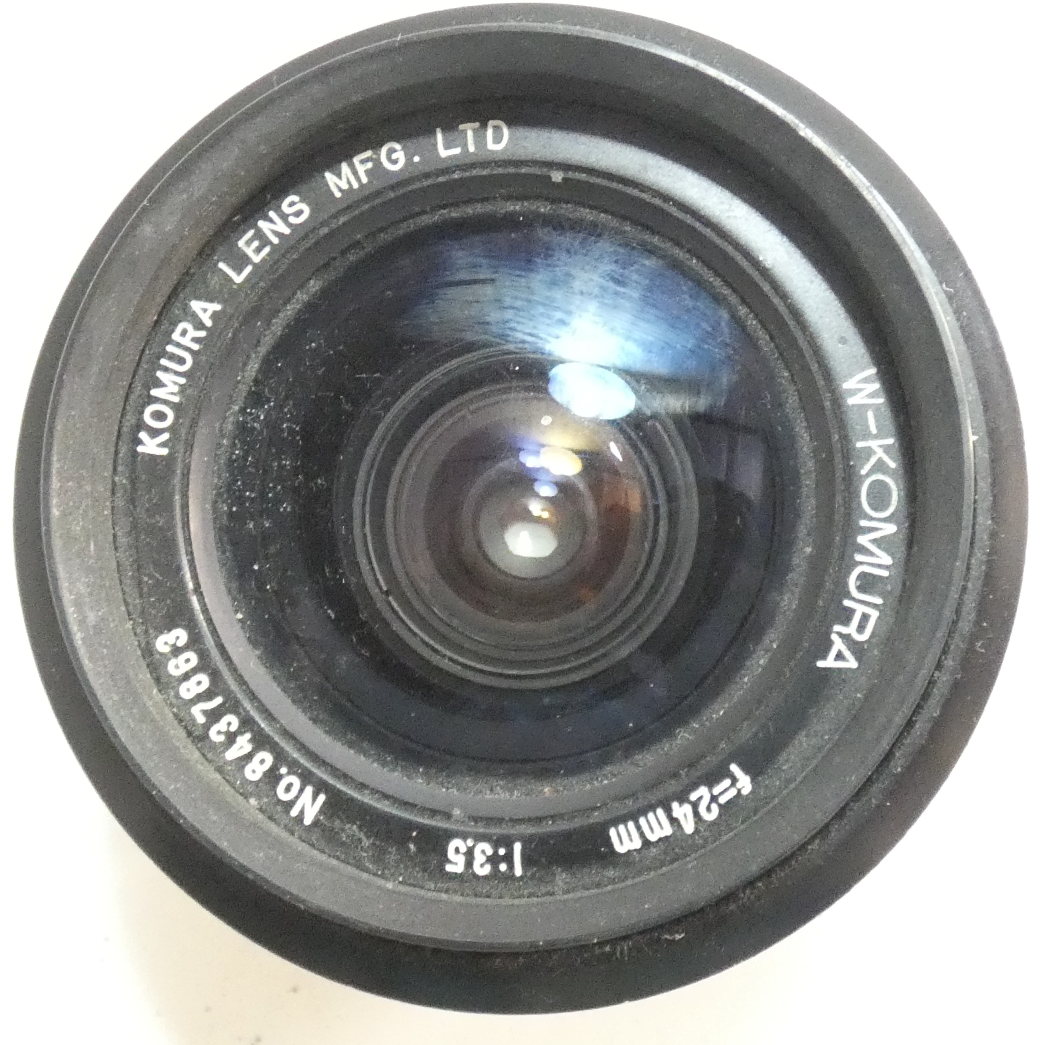 Voir photo 4 de Objectif KOMURA grand angle 24 mm Objectif KOMURA grand angle 24 mm Bon état reconditionné photo 4