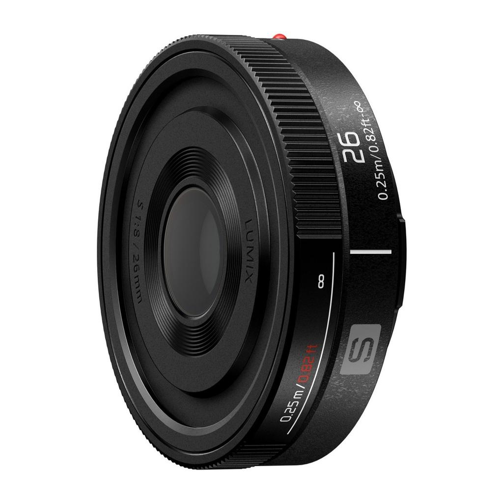Objectif Lumix S-R26 Panasonic 26 mm f/8 Reconditionné - 129,00 € Objectif Lumix S-R26 Panasonic 26 mm f/8 Reconditionné Panasonic Lumix reconditionné disponible sur Backmarket