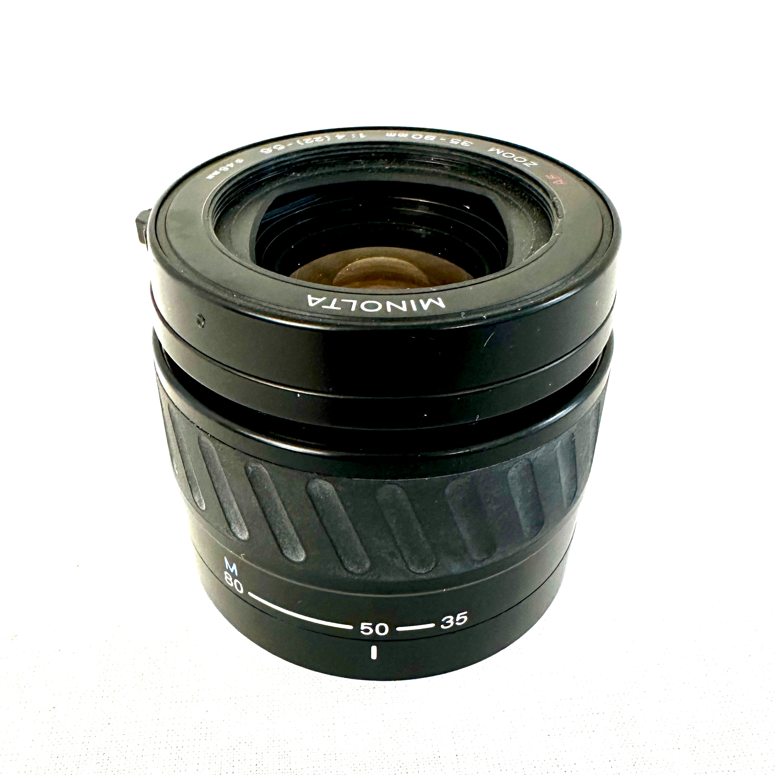 Voir photo 9 de Objectif Minolta Af zoom 35-80mm 1:4-5.5 diamètre 46mm - 1988 Made in Japan Objectif Minolta Af zoom 35-80mm 1:4-5.5 diamètre 46mm - 1988 Made in Japan Bon état reconditionné photo 9