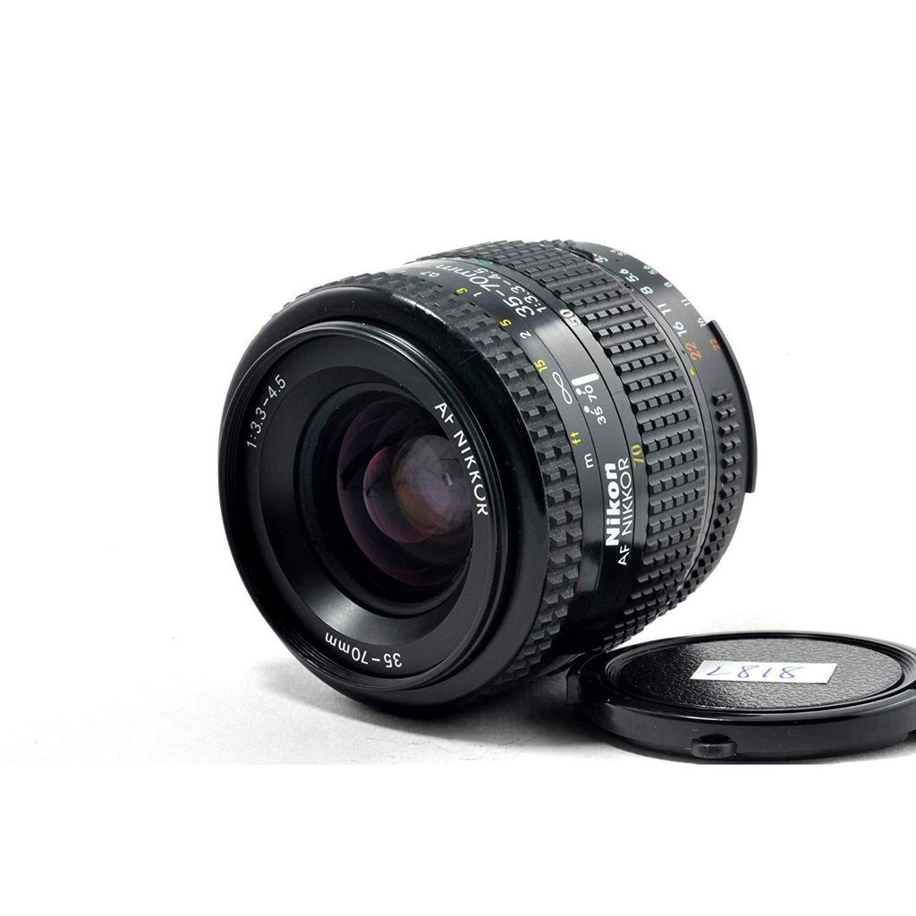 Objectif Nikon AF NIKKOR AF 35-70mm f/3.3-4.5 Reconditionné - 99,99 € Objectif Nikon AF NIKKOR AF 35-70mm f/3.3-4.5 Reconditionné Nikon reconditionné disponible sur Backmarket
