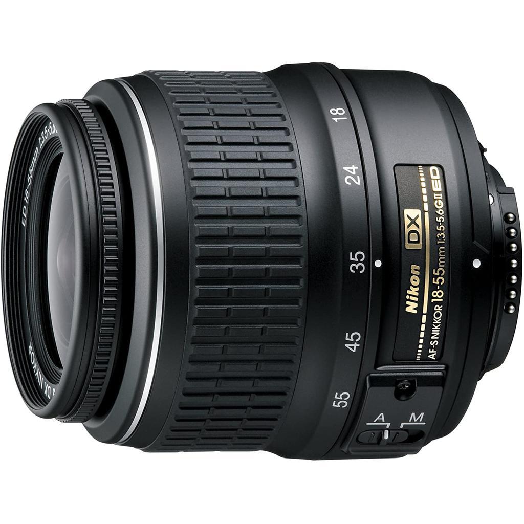 Objectif Nikon AF-S DX NIKKOR 18-55mm f/3.5-5.6G ED II Nikon F 18-55mm f/3.5-5.6 Reconditionné - alternatives disponibles sur Dero Objectif Nikon AF-S DX NIKKOR 18-55mm f/3.5-5.6G ED II Nikon F 18-55mm f/3.5-5.6 Reconditionné Nikon reconditionné (offre indisponible) | Dero