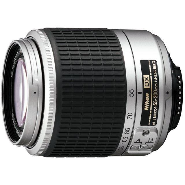 Objectif NIKON AF-S DX NIKKOR 55-200mm f/4-5.6G ED Nikon F f/4-5.6 Reconditionné - 120,00 € Objectif NIKON AF-S DX NIKKOR 55-200mm f/4-5.6G ED Nikon F f/4-5.6 Reconditionné Nikon reconditionné disponible sur Backmarket
