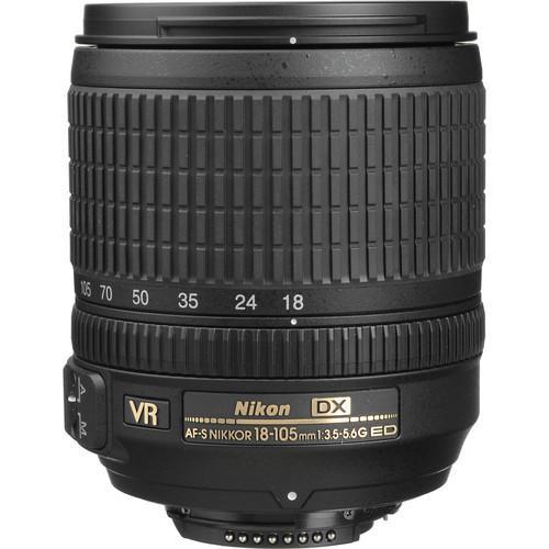 Voir photo 2 de Objectif Nikon AF-S Nikkor 18-105mm f/3.5-5.6G ED VR DX F 18-105mm f/3.5-5.6 | Dero Objectif Nikon AF-S Nikkor 18-105mm f/3.5-5.6G ED VR DX F 18-105mm f/3.5-5.6 Reconditionné Nikon reconditionné photo 2 | Dero